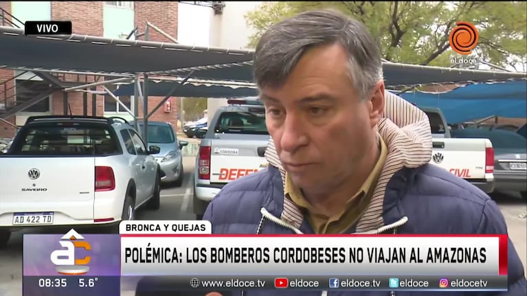 Al final, los bomberos cordobeses no viajarán al Amazonas ni a Bolivia