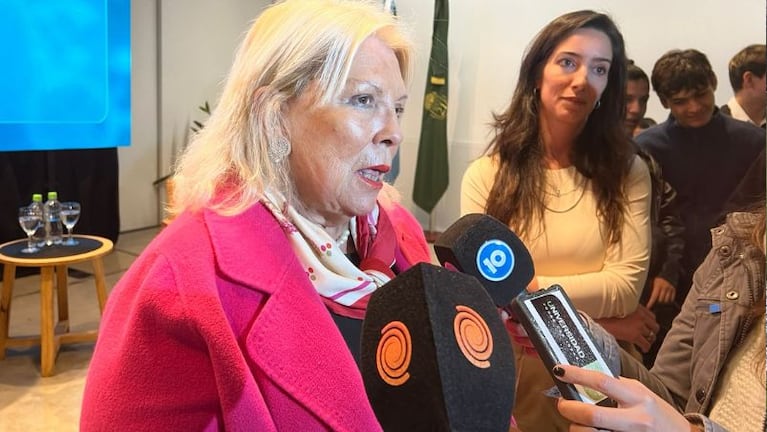 Elisa Carrió sobre el Pacto de Mayo: “Será solo una foto”