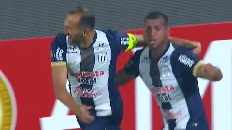 El gol del cordobés Barcos y el 3 a 2 de Alianza Lima ante Talleres