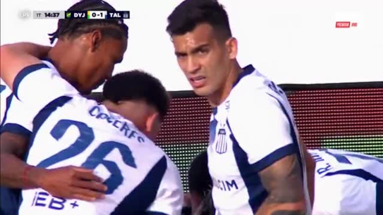 El golazo al ángulo de Maidana y el 1 a 0 de Talleres ante Defensa y Justicia