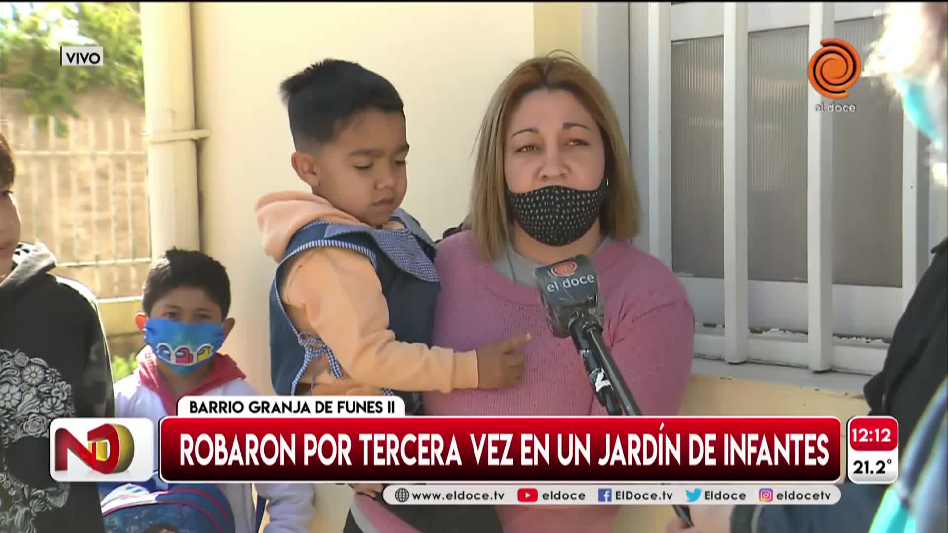 Robaron dos veces en un mes en un Jardín de Infantes
