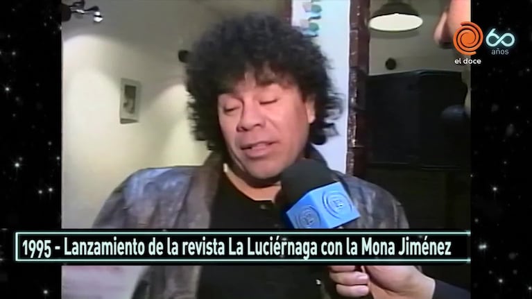 La Mona Jiménez en el lanzamiento de La Luciérnaga