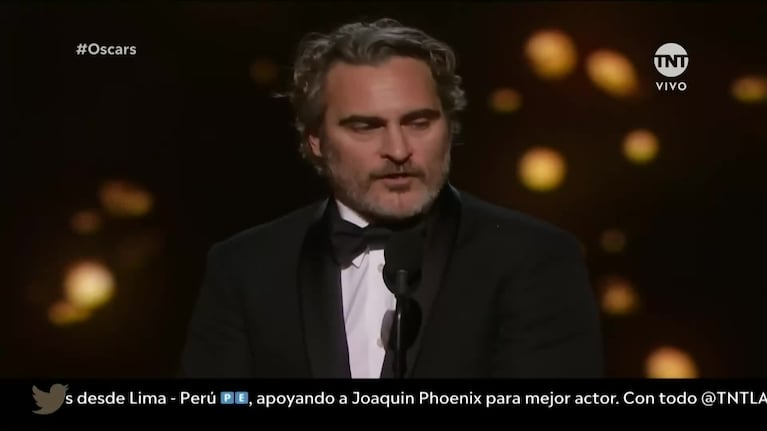 Joaquin Phoenix, el mejor actor de los Oscars 2020