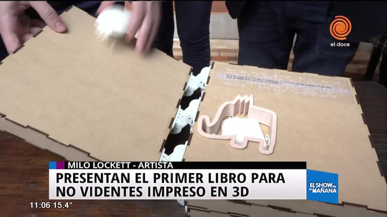 Un libro de Milo en 3D