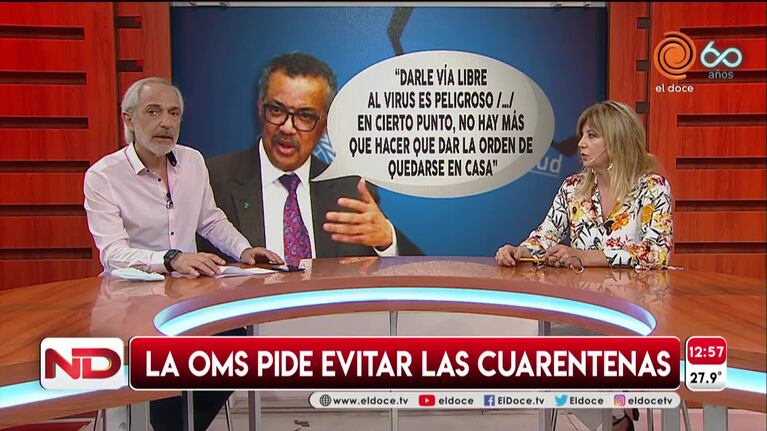Las idas y vueltas de la OMS: la columna del doctor Sabagh