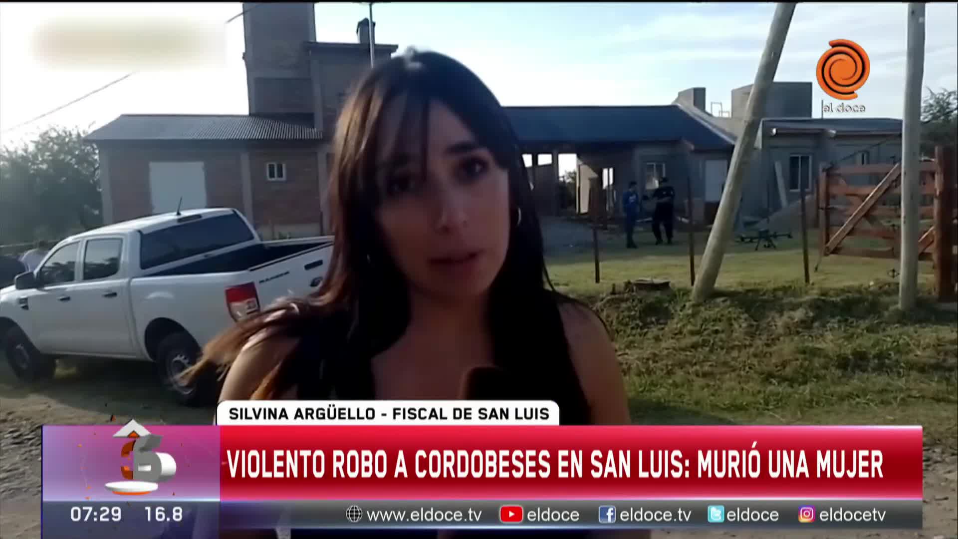 Robo y muerte de una cordobesa en San Luis: habló la fiscal del caso