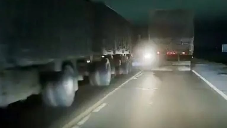 Así fue el choque múltiple en la ruta 18 de Santa Fe