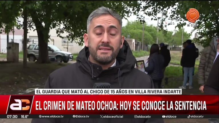 El recuerdo de la mamá y la hermana de Mateo Ochoa