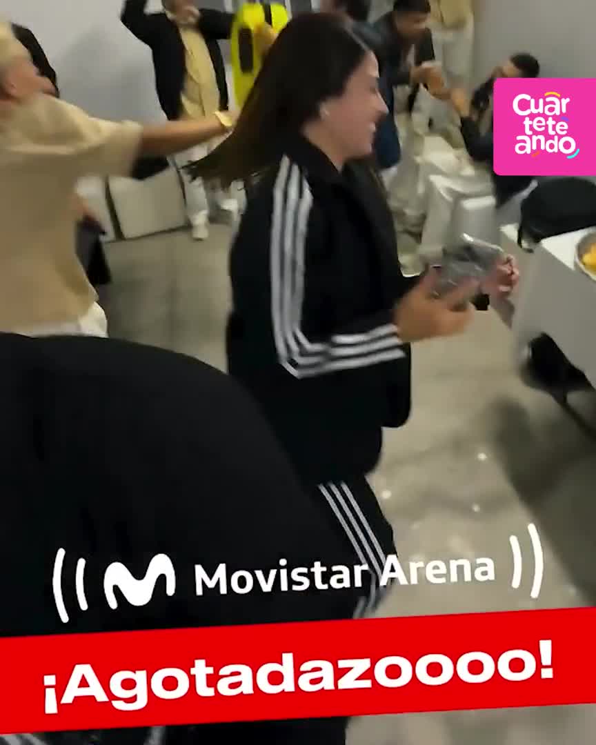 El descontrol de La Banda de Carlitos y Euge Quevedo tras enterarse que se agotaron las entradas para el Movistar Arena
