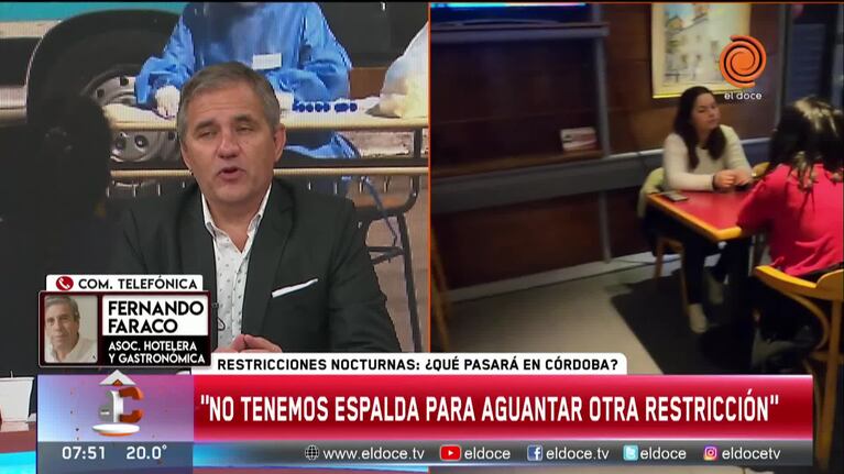 Restricción nocturna: qué horario piden los bares y restaurantes