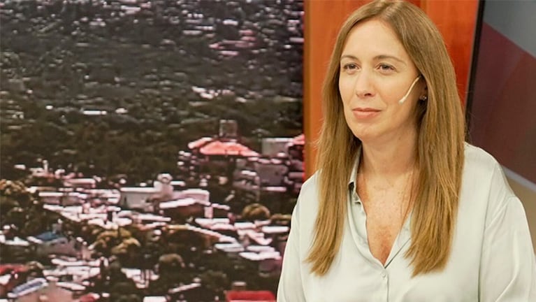 María Eugenia Vidal en Telenoche:  “Argentina generó parche sobre parche”