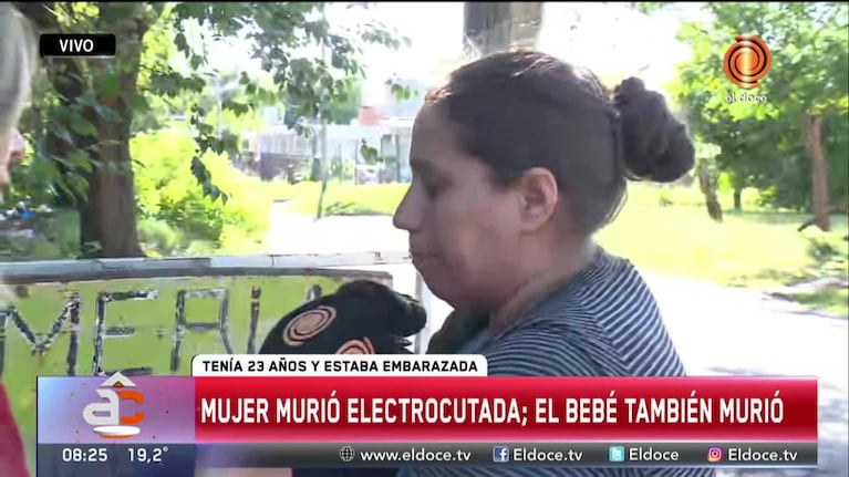 Descarga fatal: murió electrocutada durante la tormenta