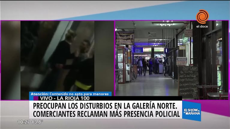 Denuncian peleas en Galería Norte