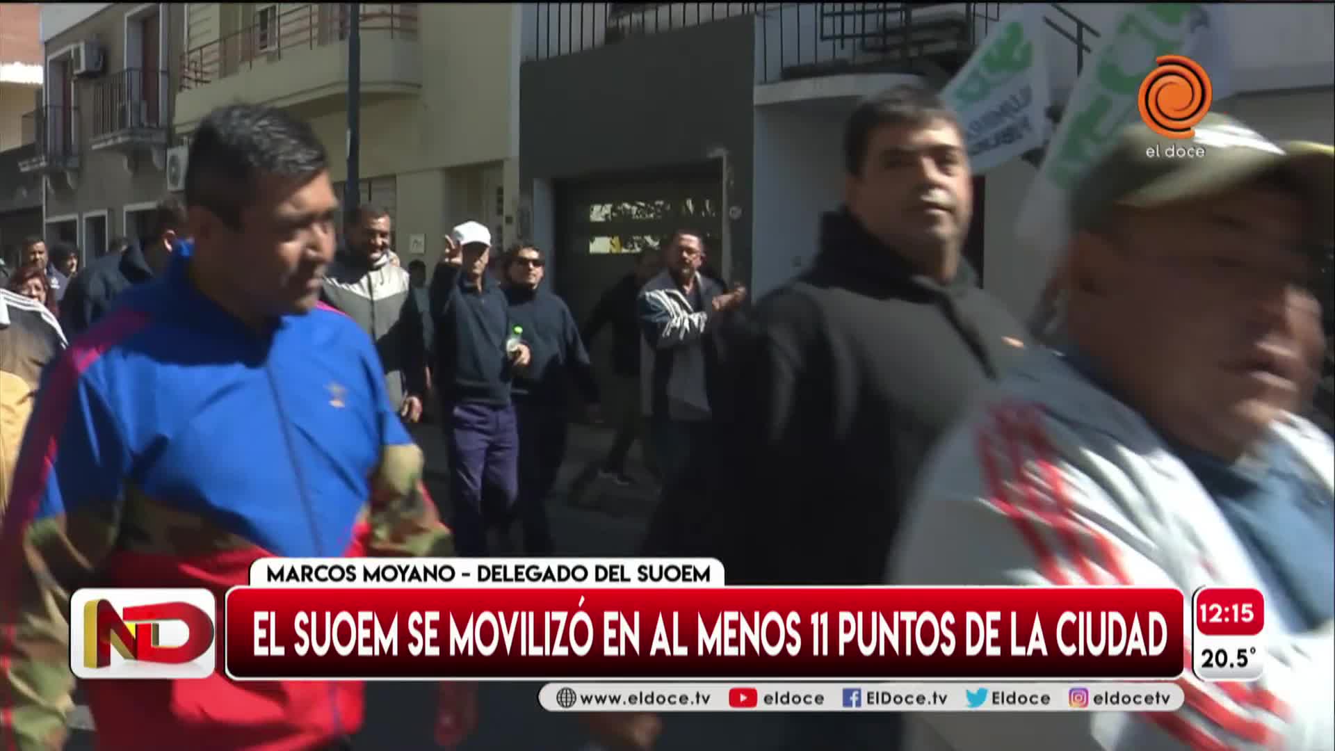 Suoem al Municipio: “Esperamos que entren en razón”