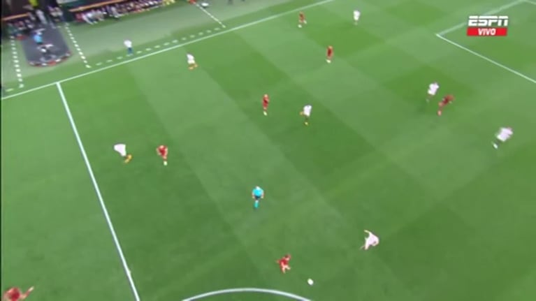 El gol de Dybala en la final de la Europa League