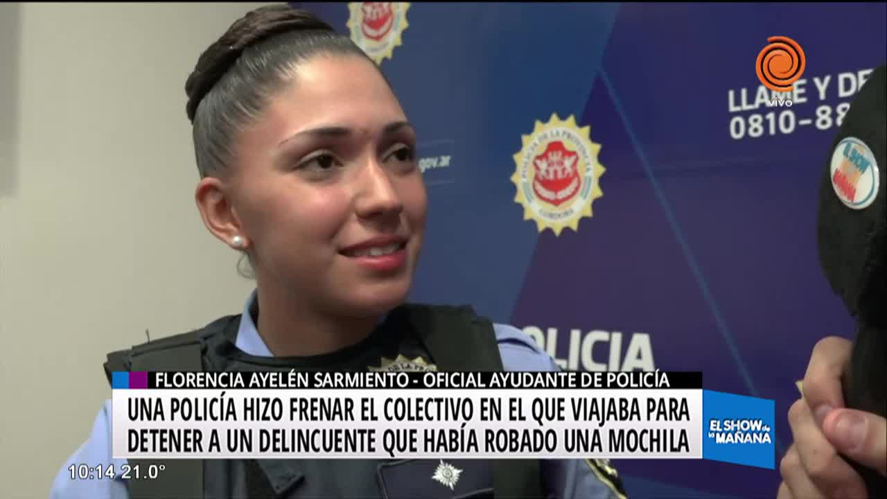 Rápida reacción de una policía