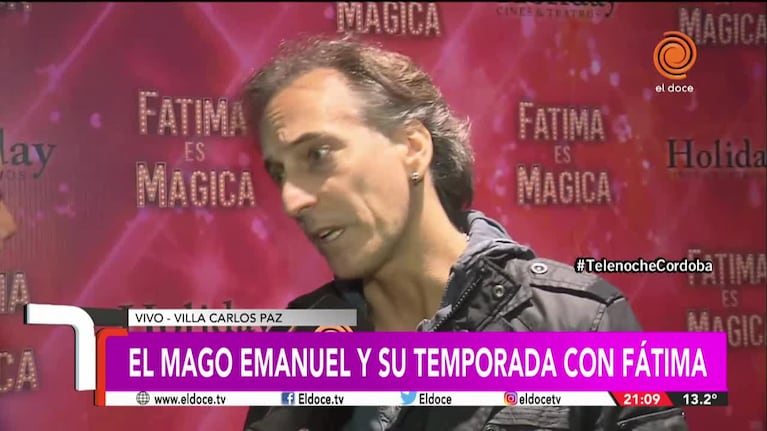 El Mago Emanuel le pone magia a las imitaciones de Fátima