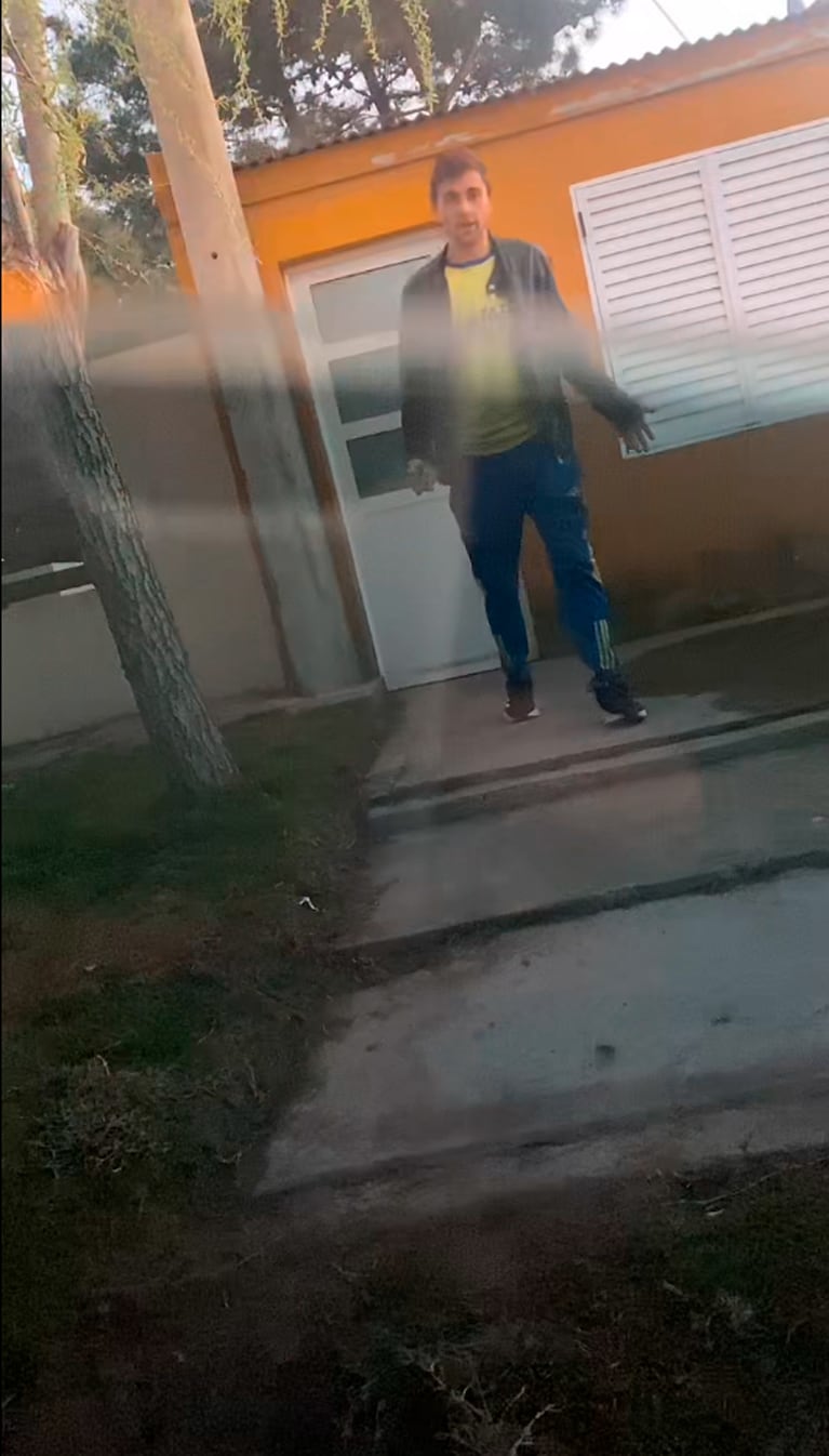 Estalló contra su novio vestido de Boca