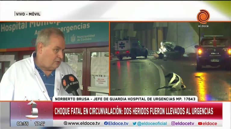 Tragedia en Circunvalación: cómo fue la asistencia de los heridos en el Hospital de Urgencias