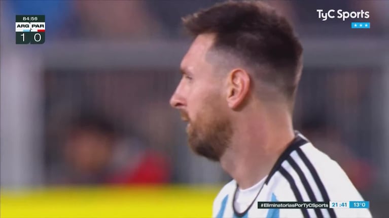 La asquerosa actitud de un paraguayo con Messi