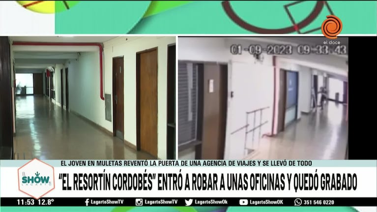 El robo del "resortín cordobés" en el centro