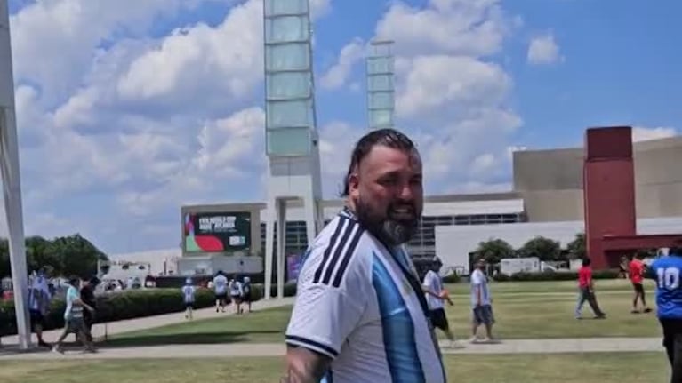 Un hincha argentino y su declaración de principios