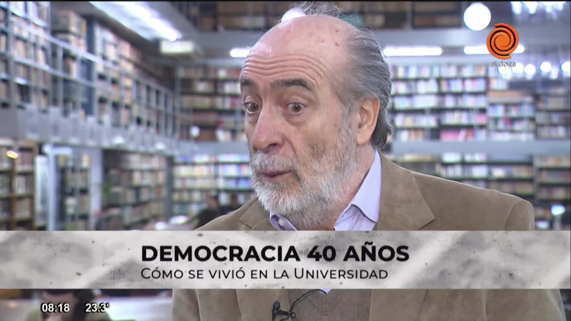 Así se vivió la vuelta de la democracia en al UNC