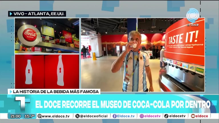 El Doce en Atlanta: un recorrido por el museo de Coca Cola