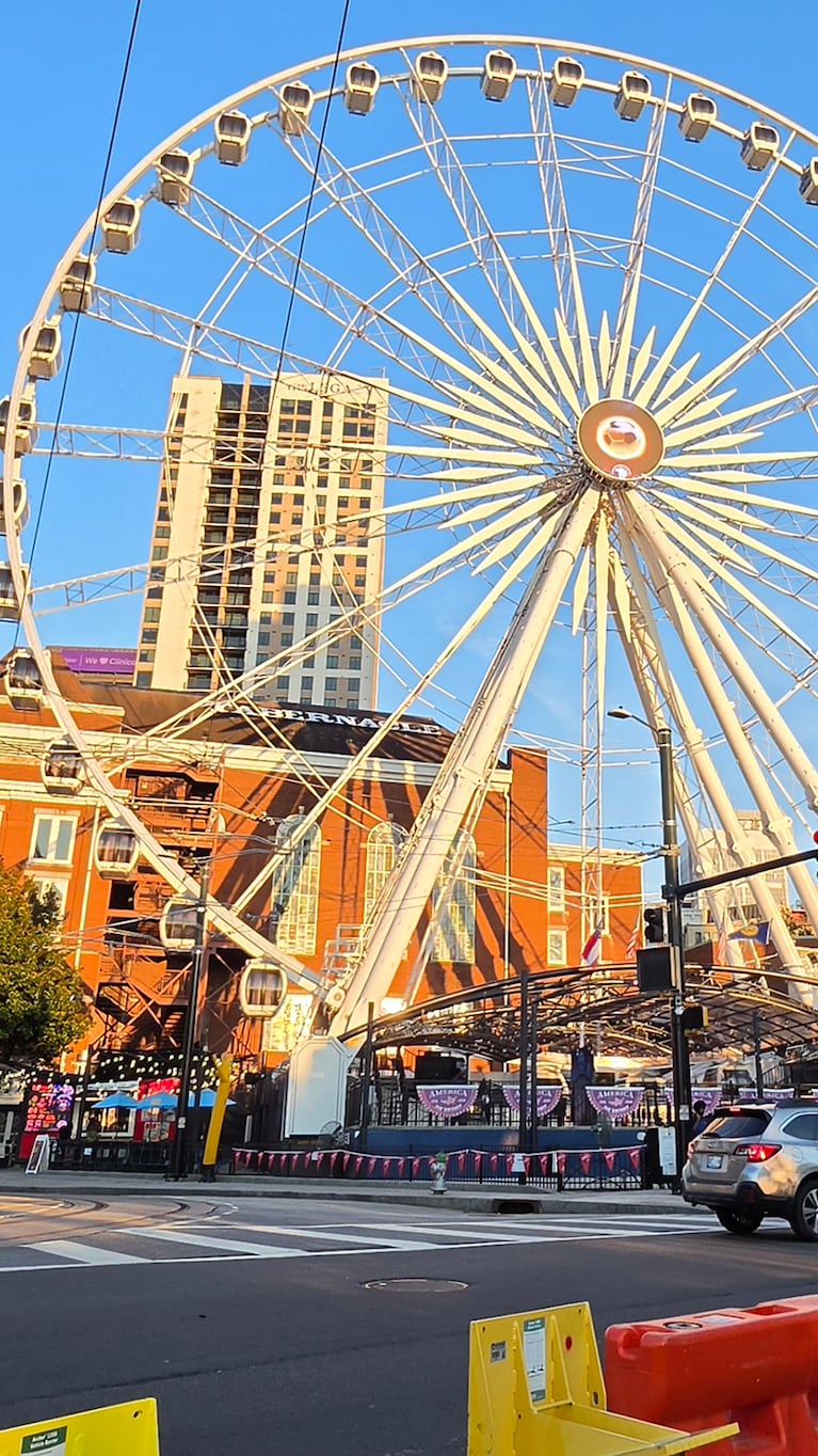 Atlanta, a 60 metros de altura