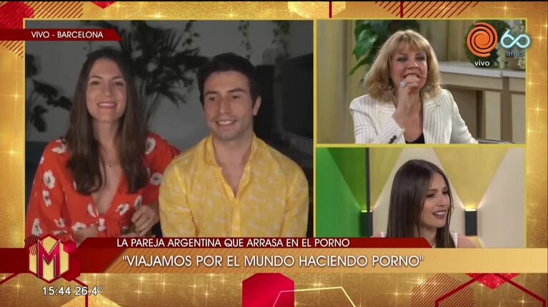 La pareja argentina que es furor en un sitio porno