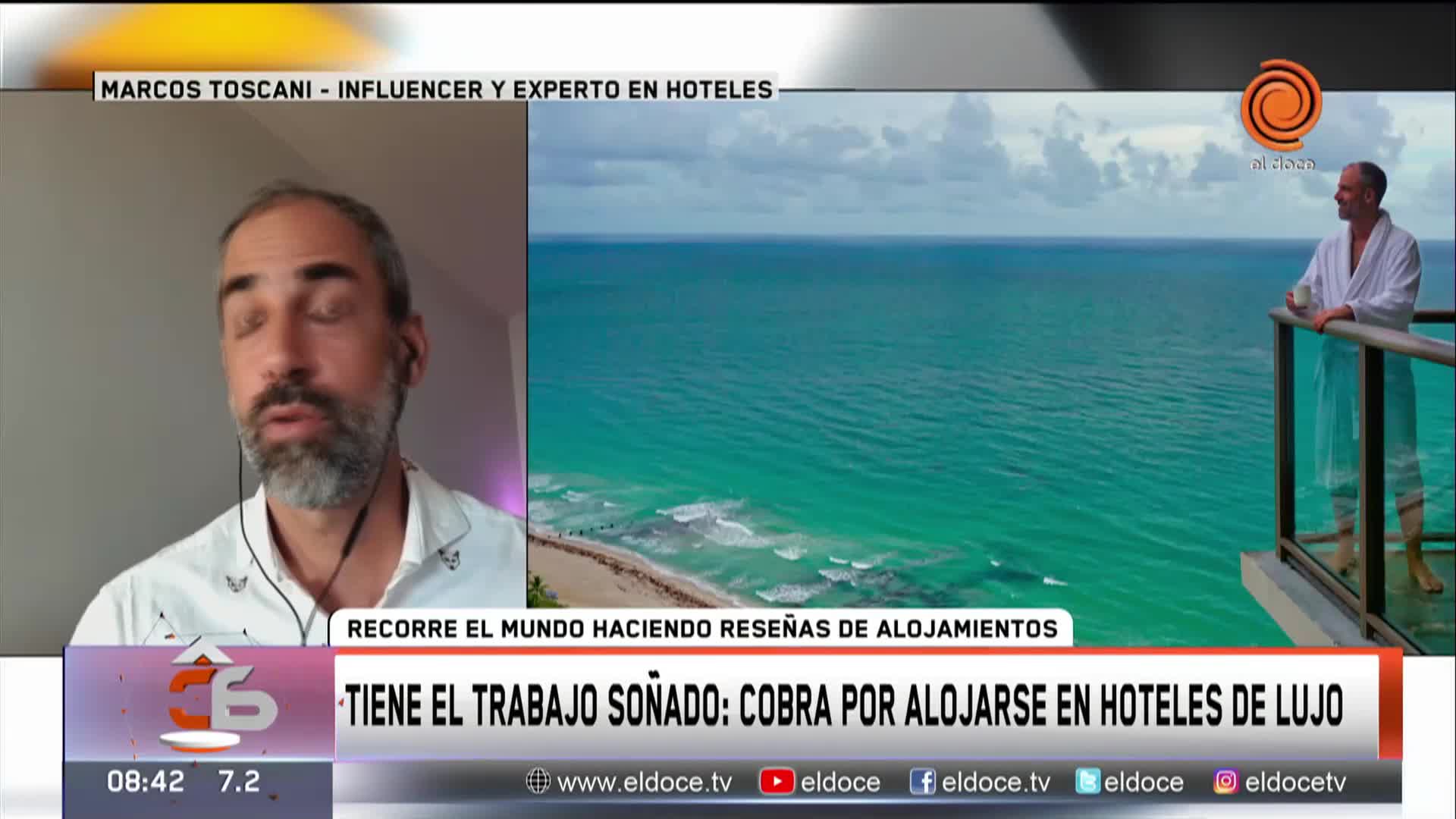 El trabajo soñado: cobra por alojarse en hoteles de lujo