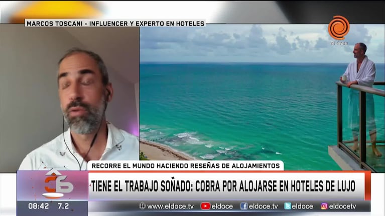 El trabajo soñado: cobra por alojarse en hoteles de lujo