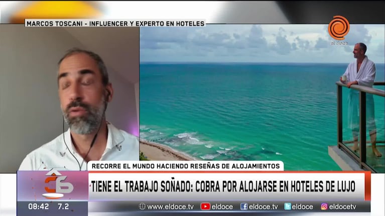 El trabajo soñado: cobra por alojarse en hoteles de lujo