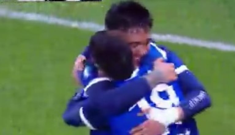 Franco Cristaldo se sumó a la goleada y marcó el 4-0 de Talleres ante Platense