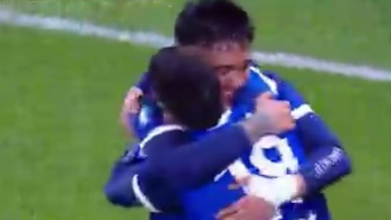 Franco Cristaldo se sumó a la goleada y marcó el 4-0 de Talleres ante Platense