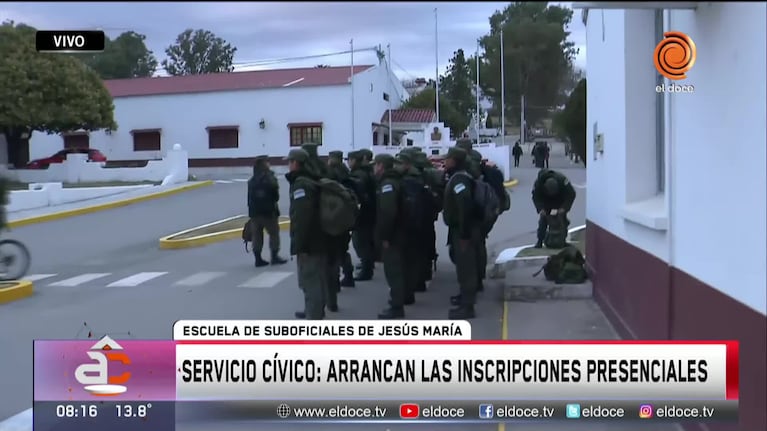 Comenzaron las inscripciones presenciales en Gendarmería