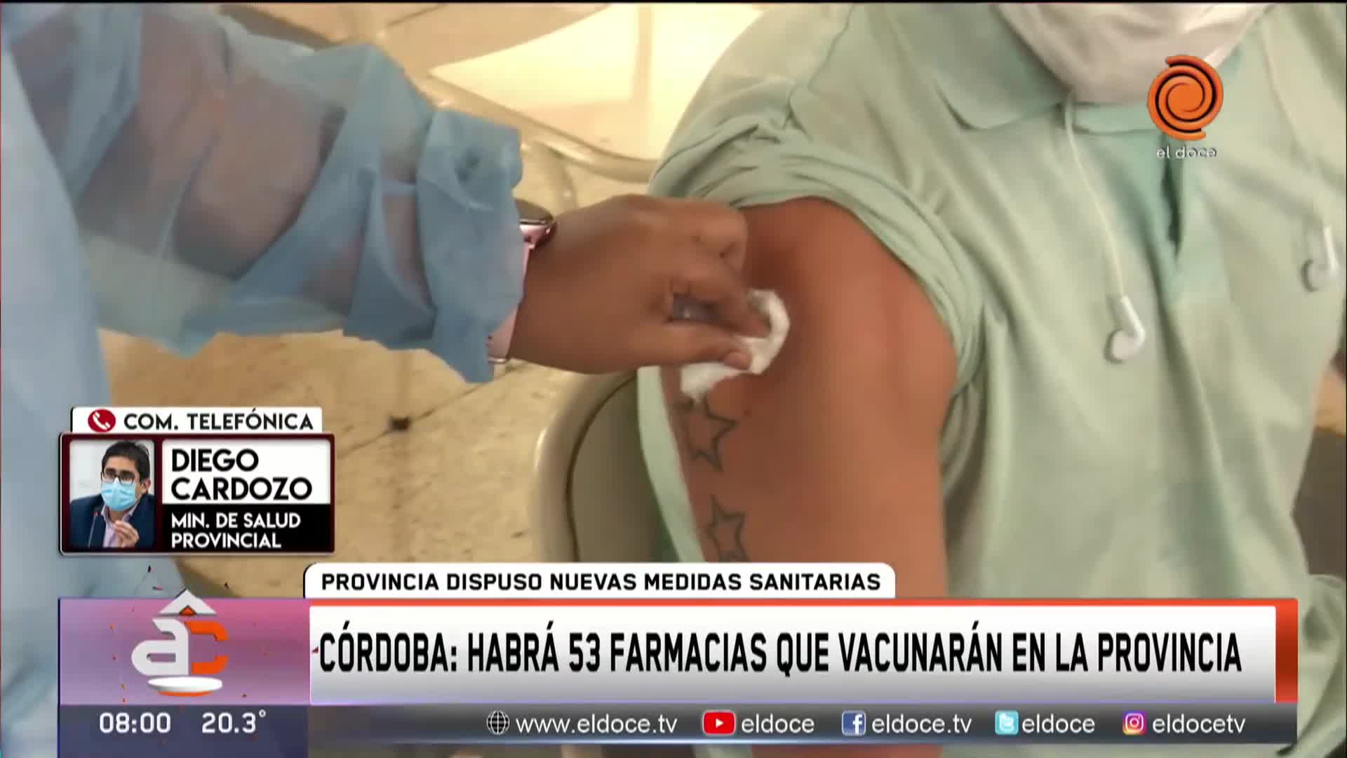 Desde 10 enero habilitan farmacias laboratorios testeos vacunación