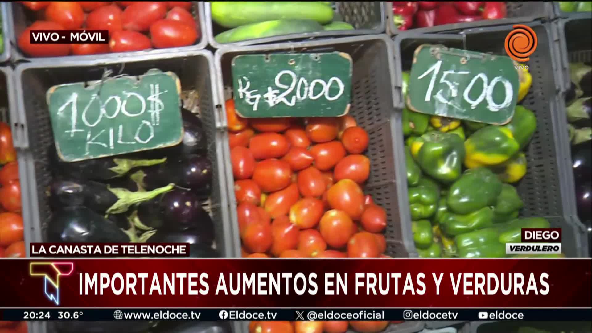 “Frutazo” en Córdoba: se disparó el precio de la banana y el kiwi