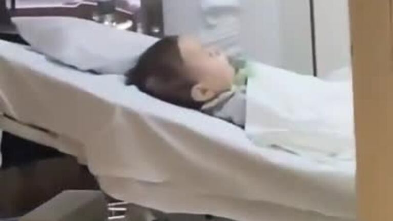 Emma inició el tratamiento y Santi Maratea la conoció en el hospital