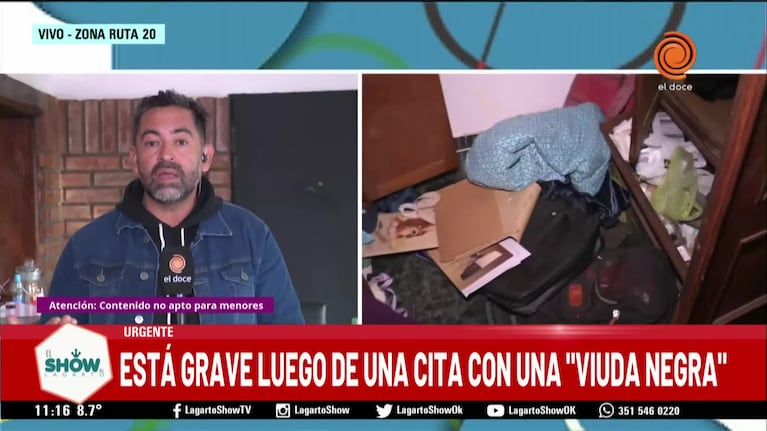 Una viuda negra drogó, robó y dejó inconsciente a un hombre de 68 años