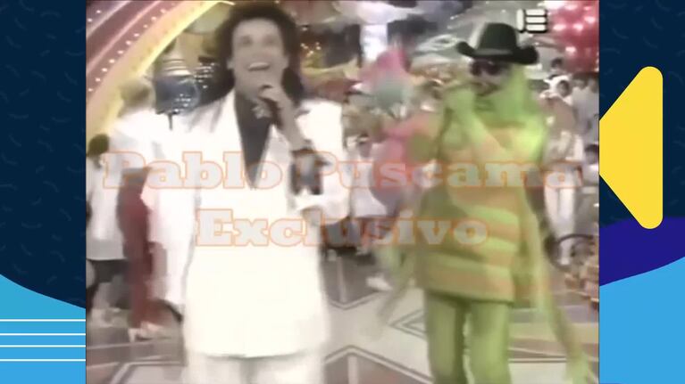 El recuerdo de Xuxa junto al Monstruo Sebastián