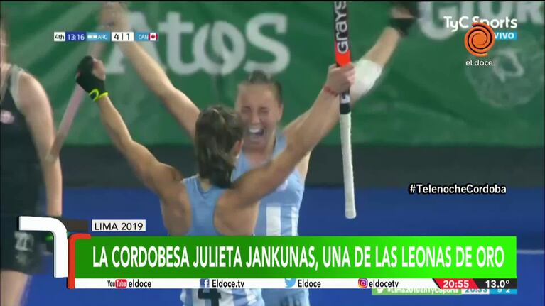 Julieta Jankunas: una leona de oro