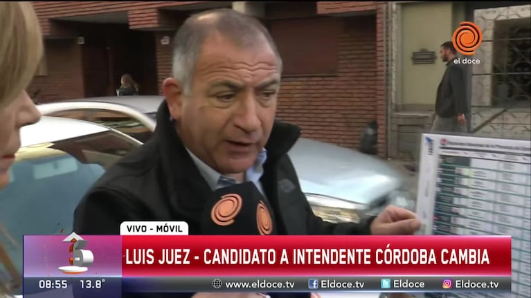 Luis Juez dice que la boleta única es confusa y reclama a la Justicia Electoral 