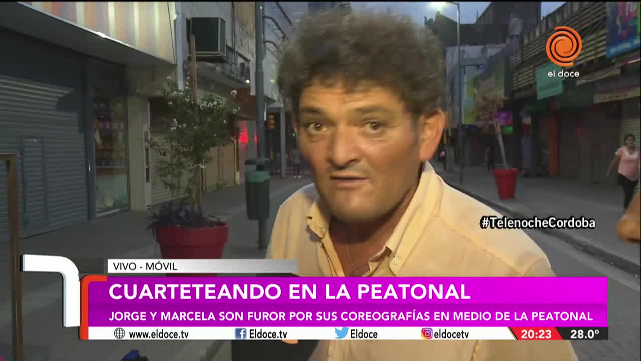 Los cuarteteros de la peatonal