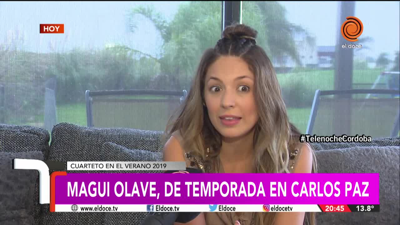 Magui Olave, en el teatro: "Escucho las críticas de Ulises"