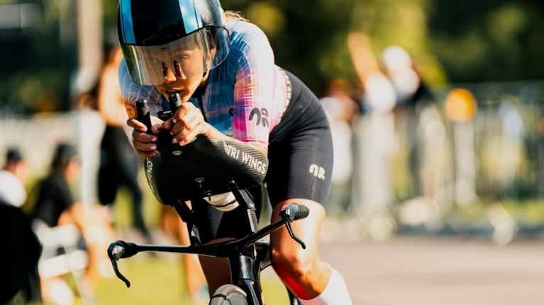 El dolor de la triatleta Romina Biagioli tras accidentarse en Brasil: “Hoy no puedo ni caminar”