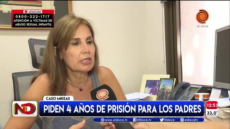 Caso Mikeas: piden 4 años de prisión para los padres