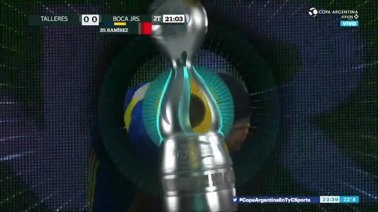 Boca se quedó con uno menos: Ramírez expulsado