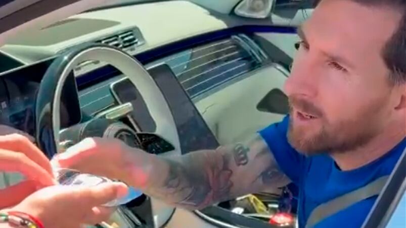 El encuentro viral de un cordobés con Messi