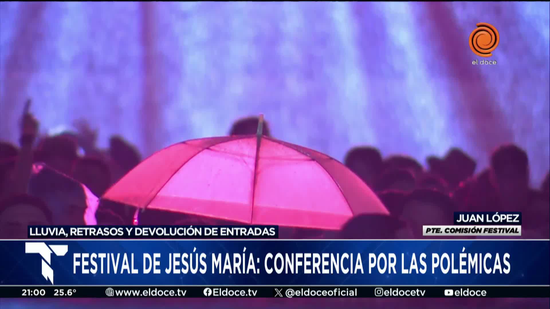 La respuesta del Festival a la polémica por la suspensión de La Konga en Jesús María